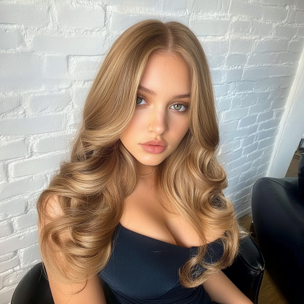 Honey Brown #12 Micro Loop Beads Hair Extensions, 20 grams, 100% Real Remy Human Hair