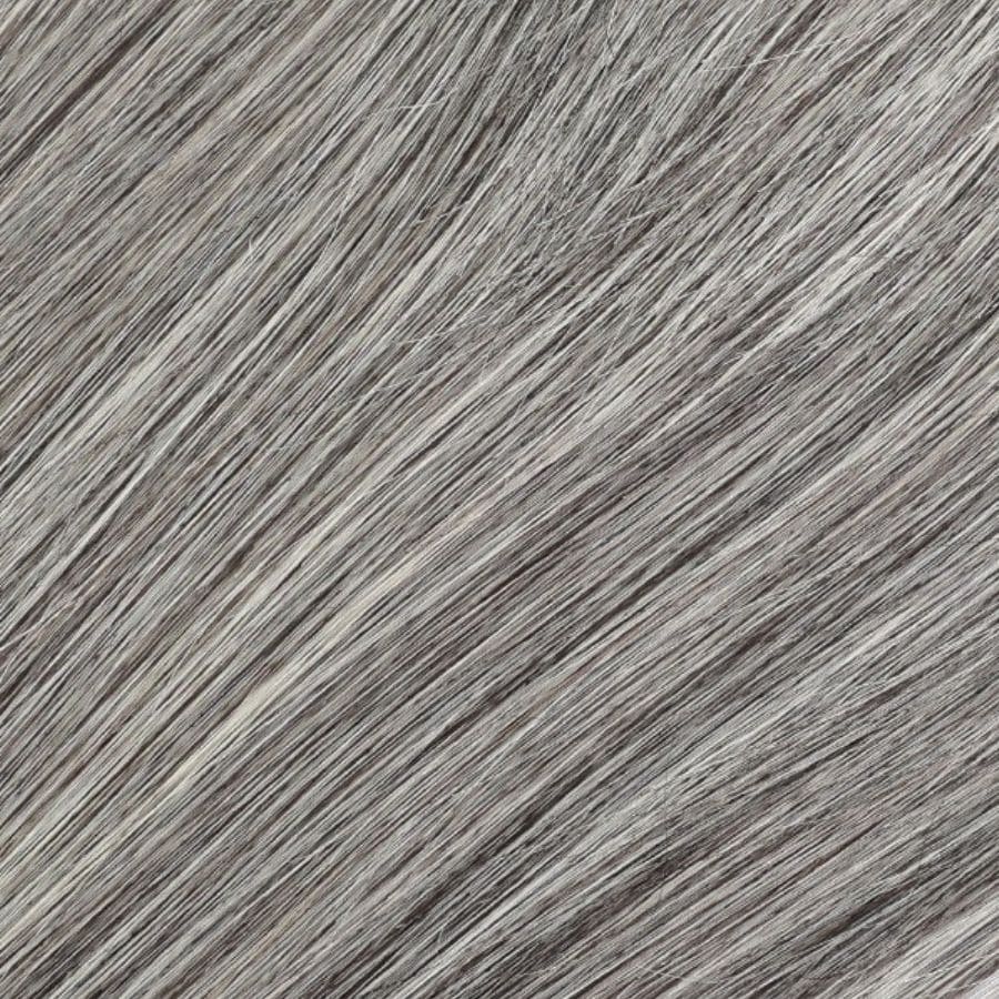 Extensions de pointes de kératine pré-collées Jet Black Fusion, 20 grammes, 100 % vrais cheveux humains Remy