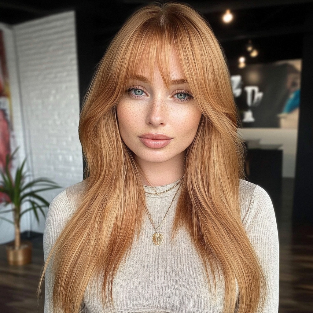 Strawberry Blonde #27 Nano Rings Beads Hair Extensions, 20 grams, 100% Real Remy Human Hair