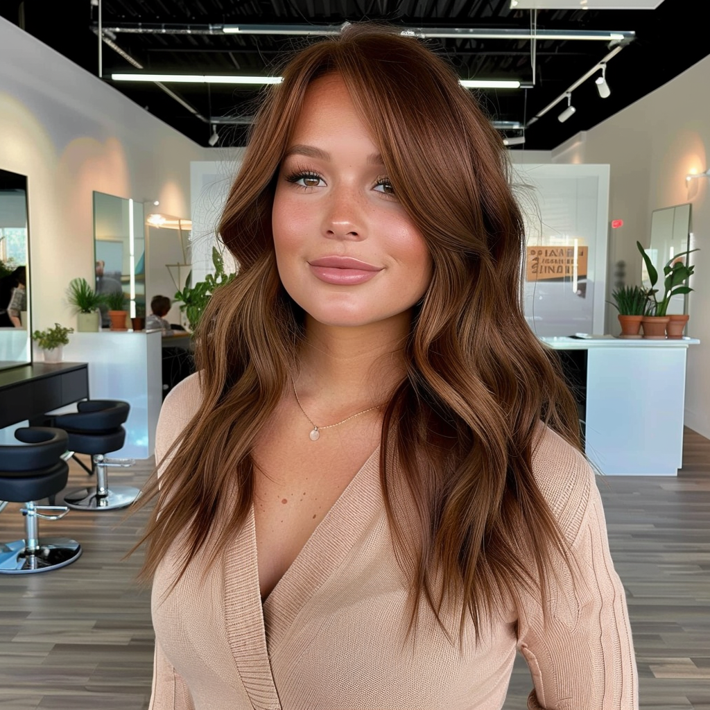 Extension de cheveux tissés à coudre châtain brun #6, 100 % vrais cheveux humains Remy