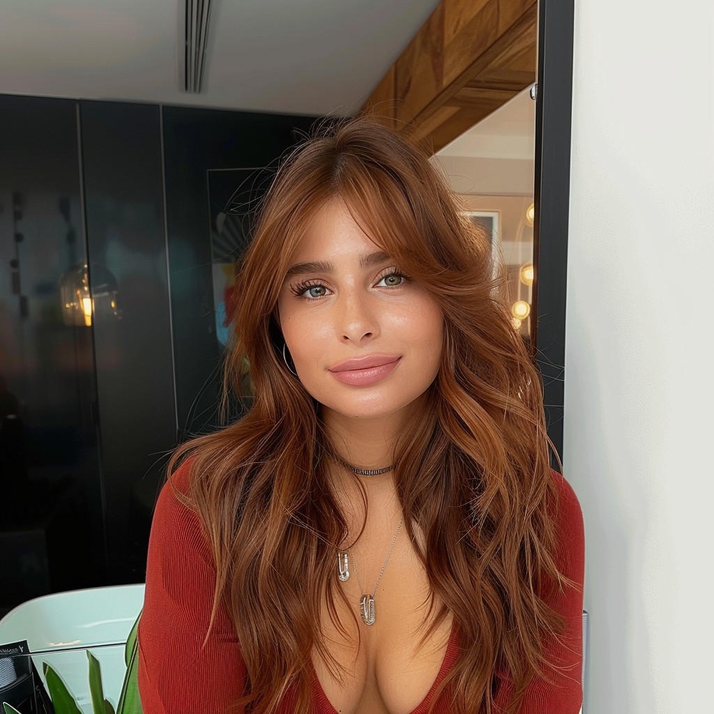 Light Brown #8 Seamless Clip-in Extensions - 100% Real Remy Human Hair