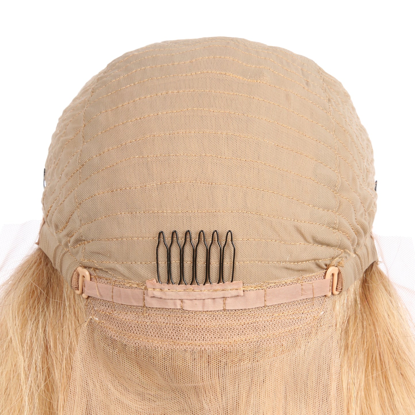 10" #27 - Perruque de cheveux humains Remy couleur courte #27 10 pouces blond fraise