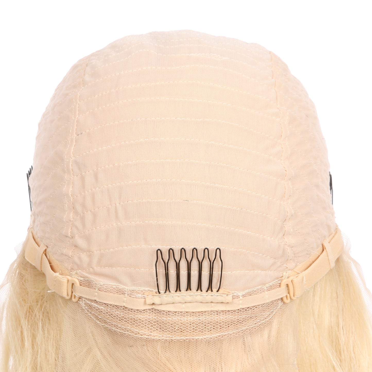 Perruque courte de cheveux humains Remy blond doré #613, 10 pouces, 10 pouces