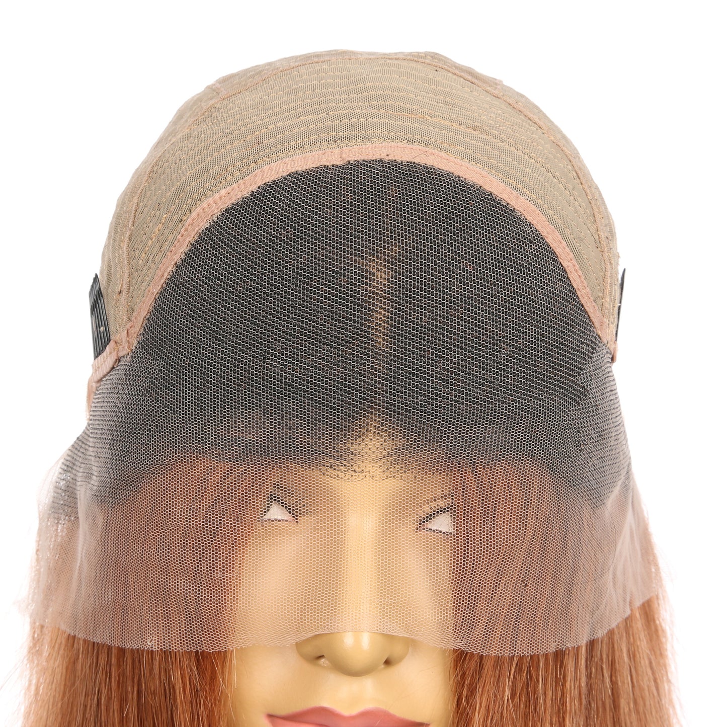 10" #1bt/33-bobo - Perruque de cheveux humains Remy couleur courte #1bt/33-bobo 10 pouces Auburn foncé