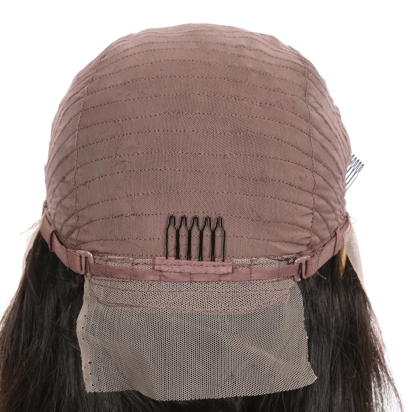10" # 1b/bob Perruque courte de cheveux humains Remy brun le plus foncé 10 pouces, coupe carrée Bob