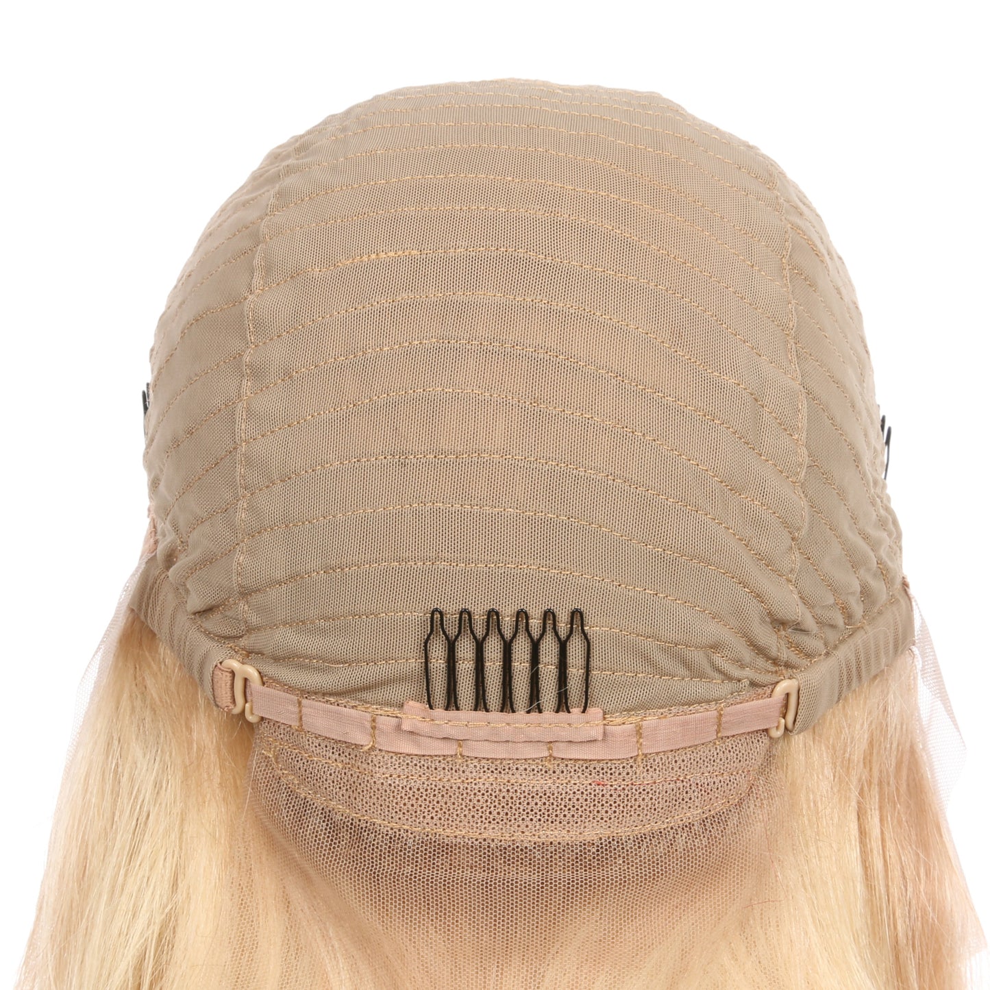 10" 12T613 - Couleur courte #12T613 Perruque de cheveux humains Remy 10 pouces Brun miel / Blond décoloré
