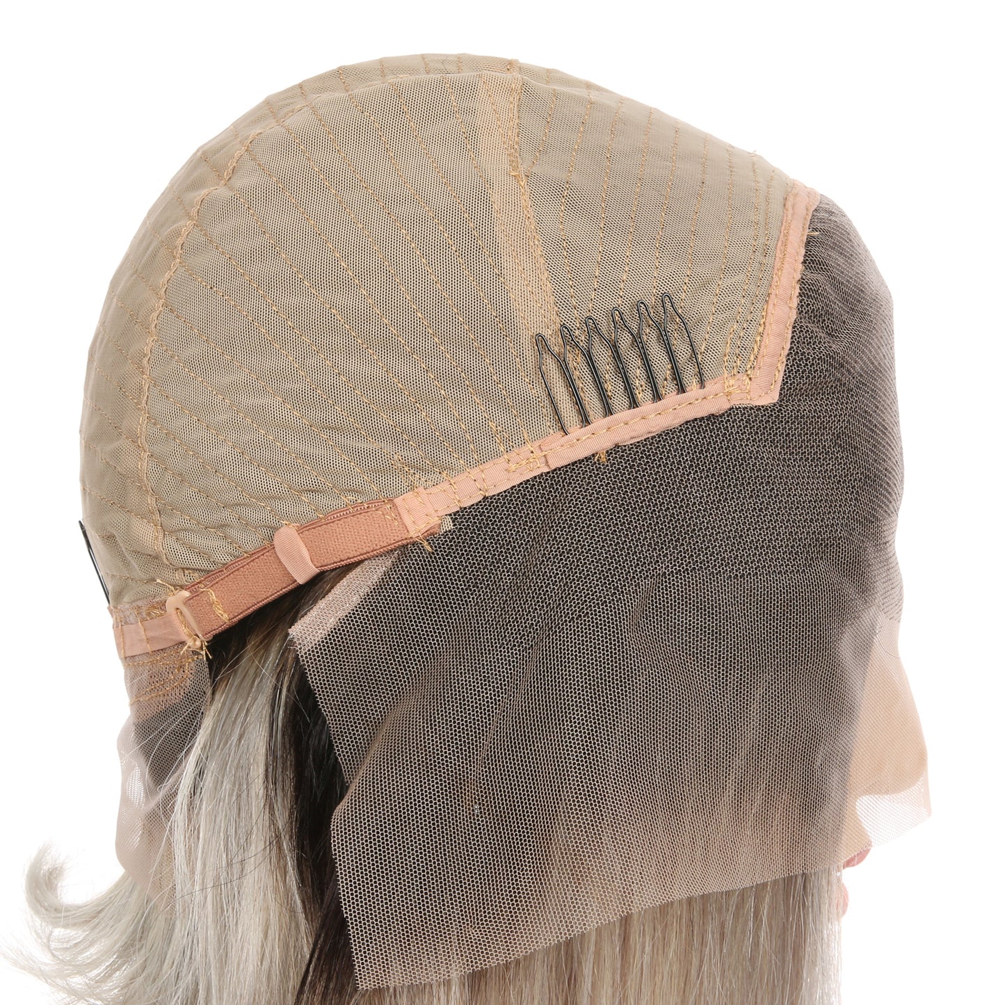 10" #1b/Gris - Perruque de cheveux humains Remy courte couleur noir/gris 10 pouces #1b/Gris