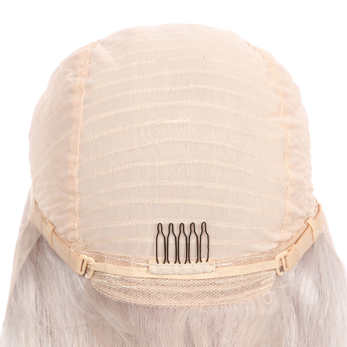 10" Short Gray Remy Human Hair Wig 10 inches Gray