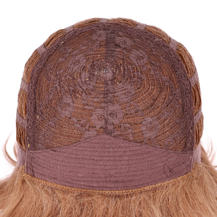 Perruque courte marron doré de 10 pouces, cheveux humains Remy avec frange, 10 pouces, # numh1912050