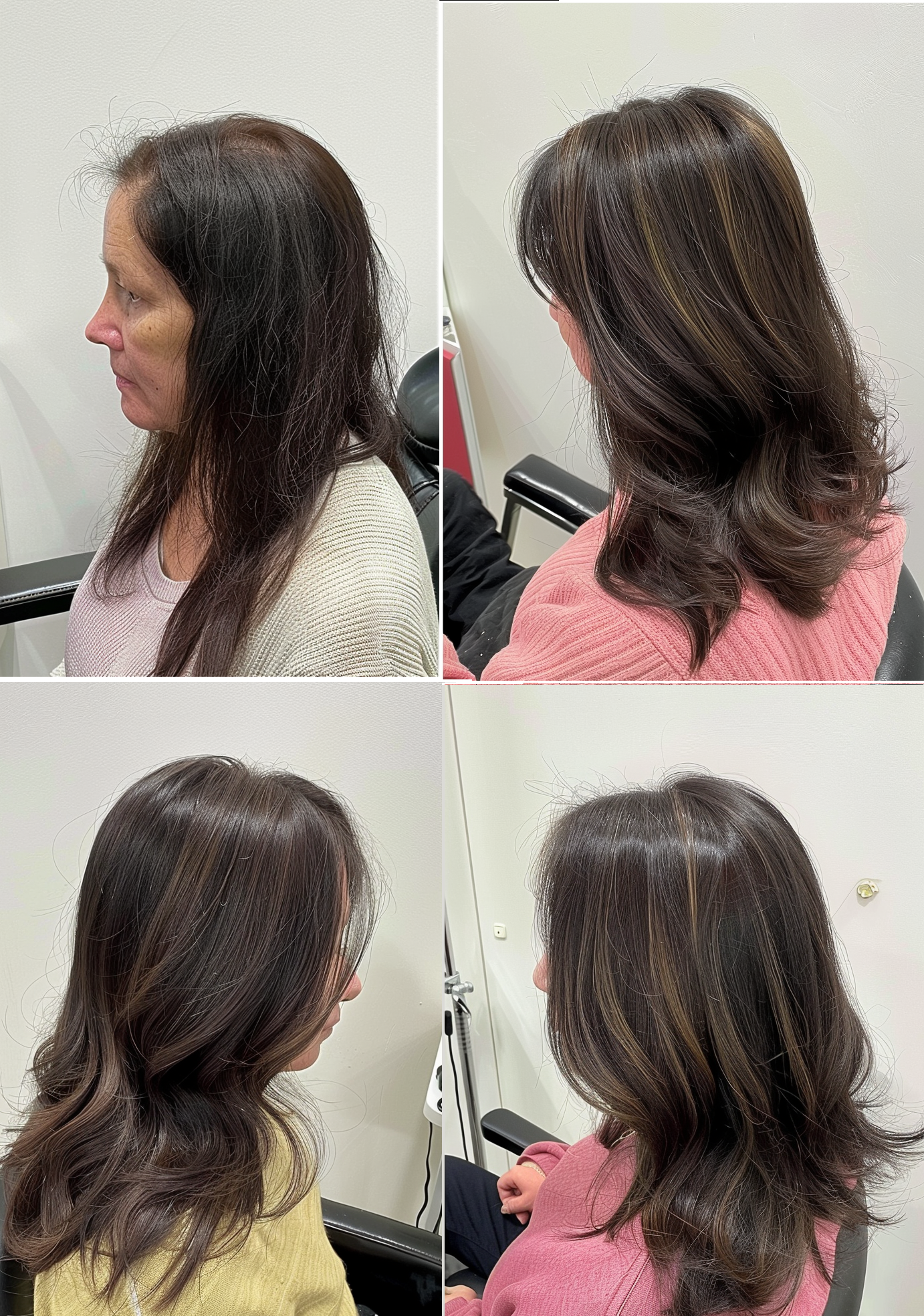 Hair Topper pour commencer la perte de cheveux dans la zone de la couronne, 60 grammes, 14 pouces, base monofilament 5 pouces x 4 pouces