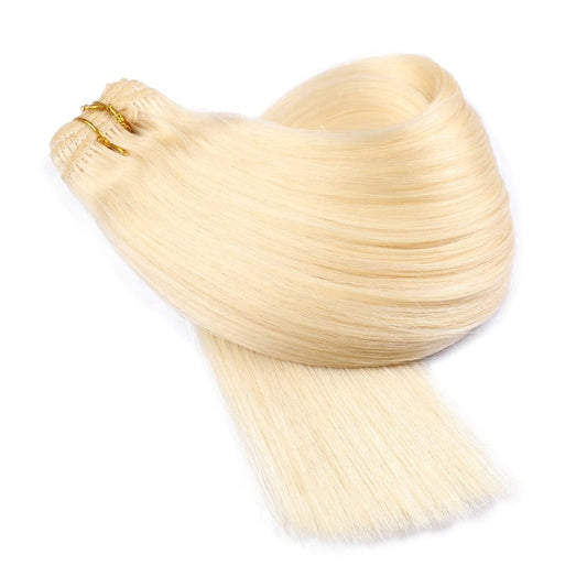 Blonde Sew In Weave Hair Extension, 100% Real Remy Human Hair